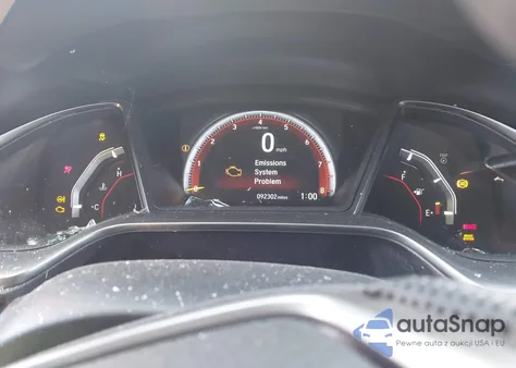 2019 Honda Civic Type R Touring z USA, uszkodzony, nr VIN SHHFK8G72KU204954